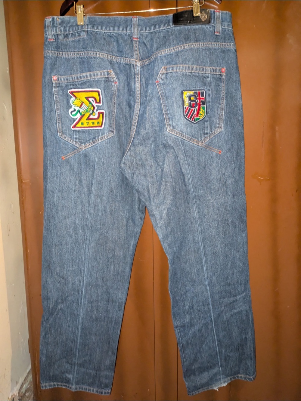 Y2K Eight 732 Patch Jeans